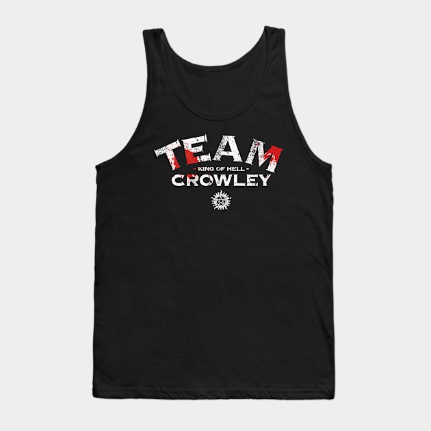 Team Crowley Tank Top by HappyLlama